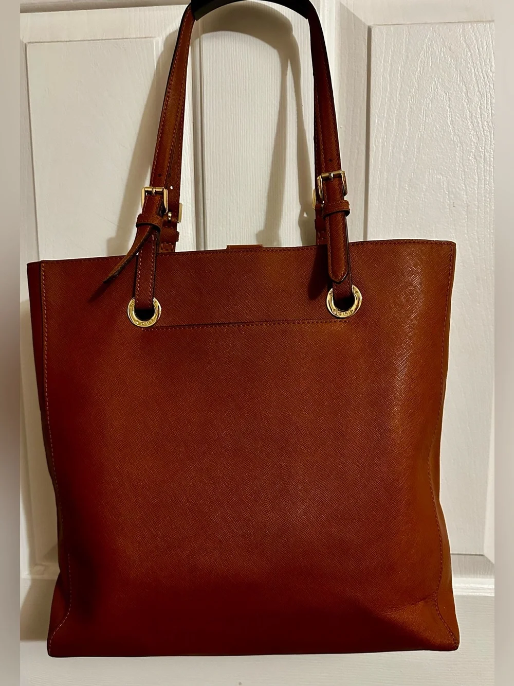 Michael Kors Jet Set Travel Large Saffiano Leather North-South Tote. - Picture 2 of 14